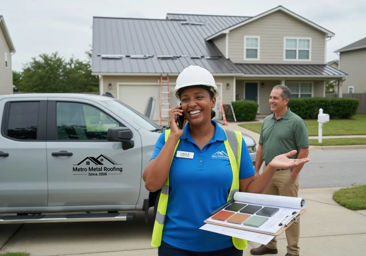 Storm Damage Metal Roof Repair in Lebanon, NE